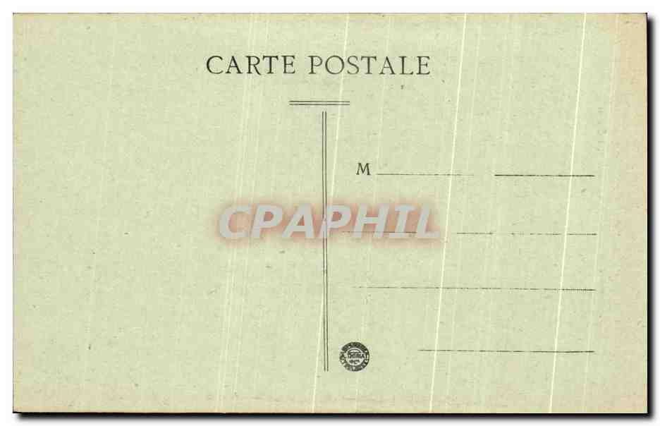 CPA Le Cantal Pittoresque Moulin et Chateau de la Clidele a Menet — Verso