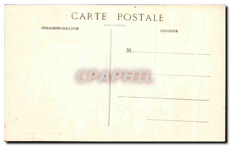 Le Puy-Mary — L'Auvergne pittoresque — série 1234 — Verso