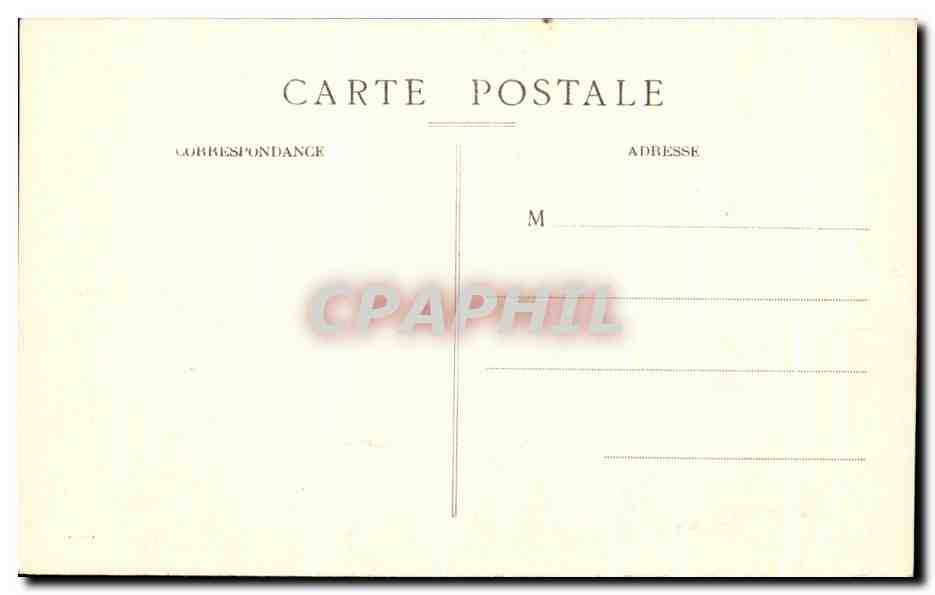 Le Cantal pittoresque — Un tournant dangereux entre le Pas de Peyrol et le Refuge du Puy-Mary — Éditeur L.H. n°1334 — Verso