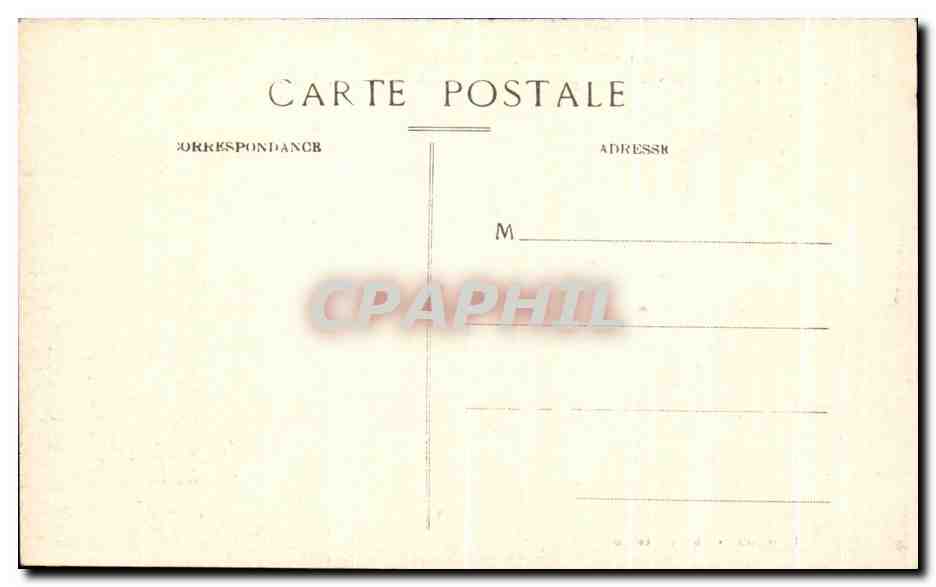 CPA Le Cantal Puy Mary Pris de la Route au Pas de Peyrol Breche de Rolland  — Verso