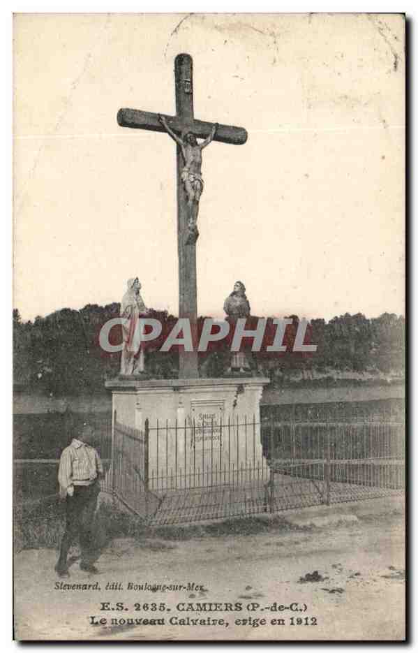 CPA Camiers Le Nouveau Calvaire erige en 1912