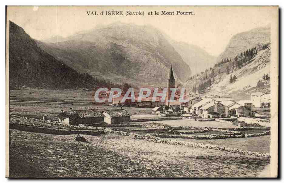 CPA Val d'Isere et le Mont Pourri