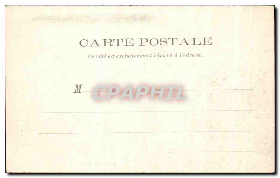 CPA Landerneau Vieux Pont Sur l'Elorn — Rückseite