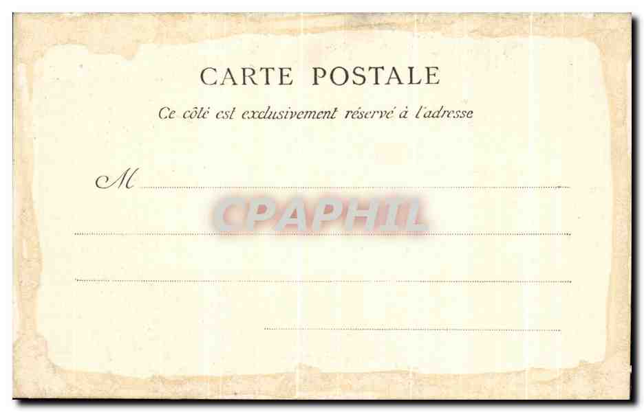 CPA Lamballe Rue Dufour et Eglise Saint Jean — Rückseite