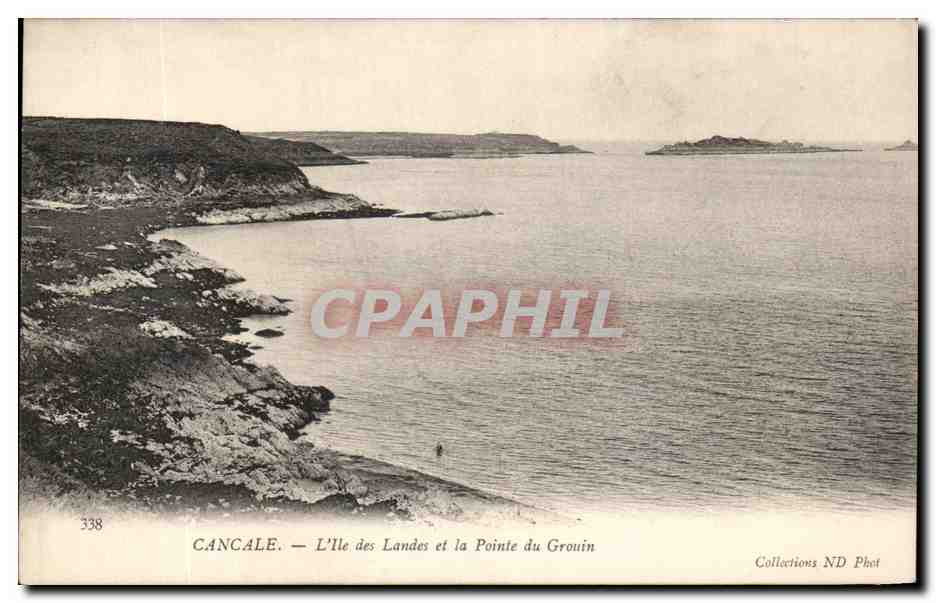 Cancale — L'Île des Landes et la Pointe du Grouin — Collections ND Phot, n° 338
