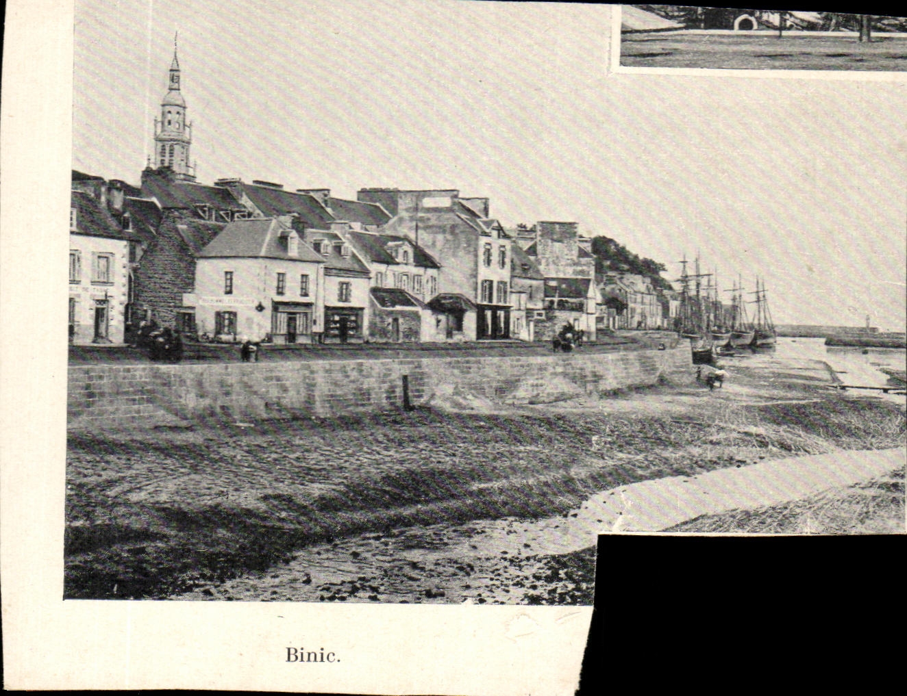 Binic — Vue du port et de la ville — Éditeur non identifié