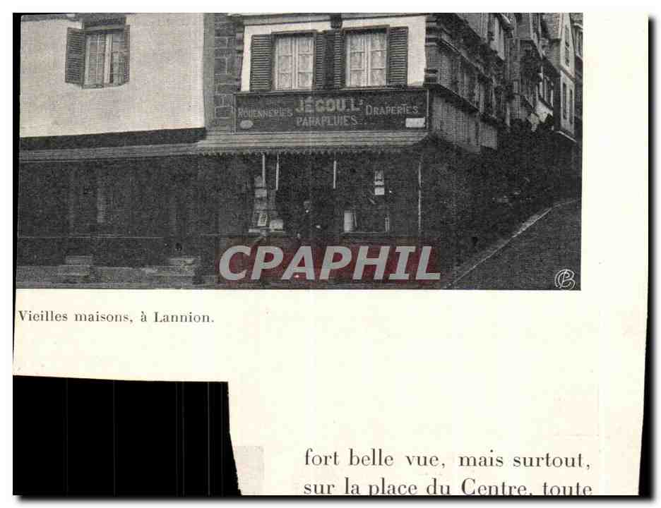 Binic — Vue du port et de la ville — Éditeur non identifié — Reverso