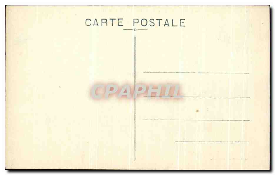 CPA Cantal Rion es Montagne Vue du Pont de la Mort — Verso