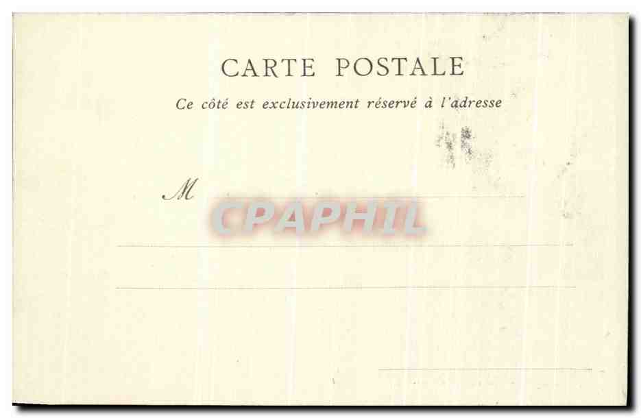 CPA Morlaix La Venelle du Creou — Rückseite