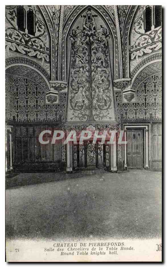 Château de Pierrefonds — Salle des Chevaliers de la Table Ronde — Imp. Géréte, Paris