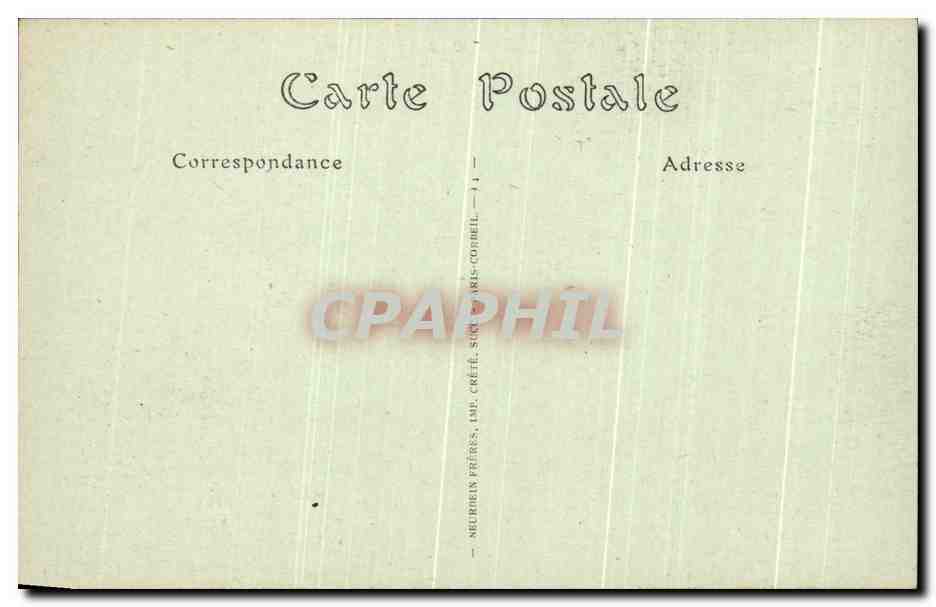 CPA Compiegne La Tour Jeanne d'Arc Militaria  — Rückseite