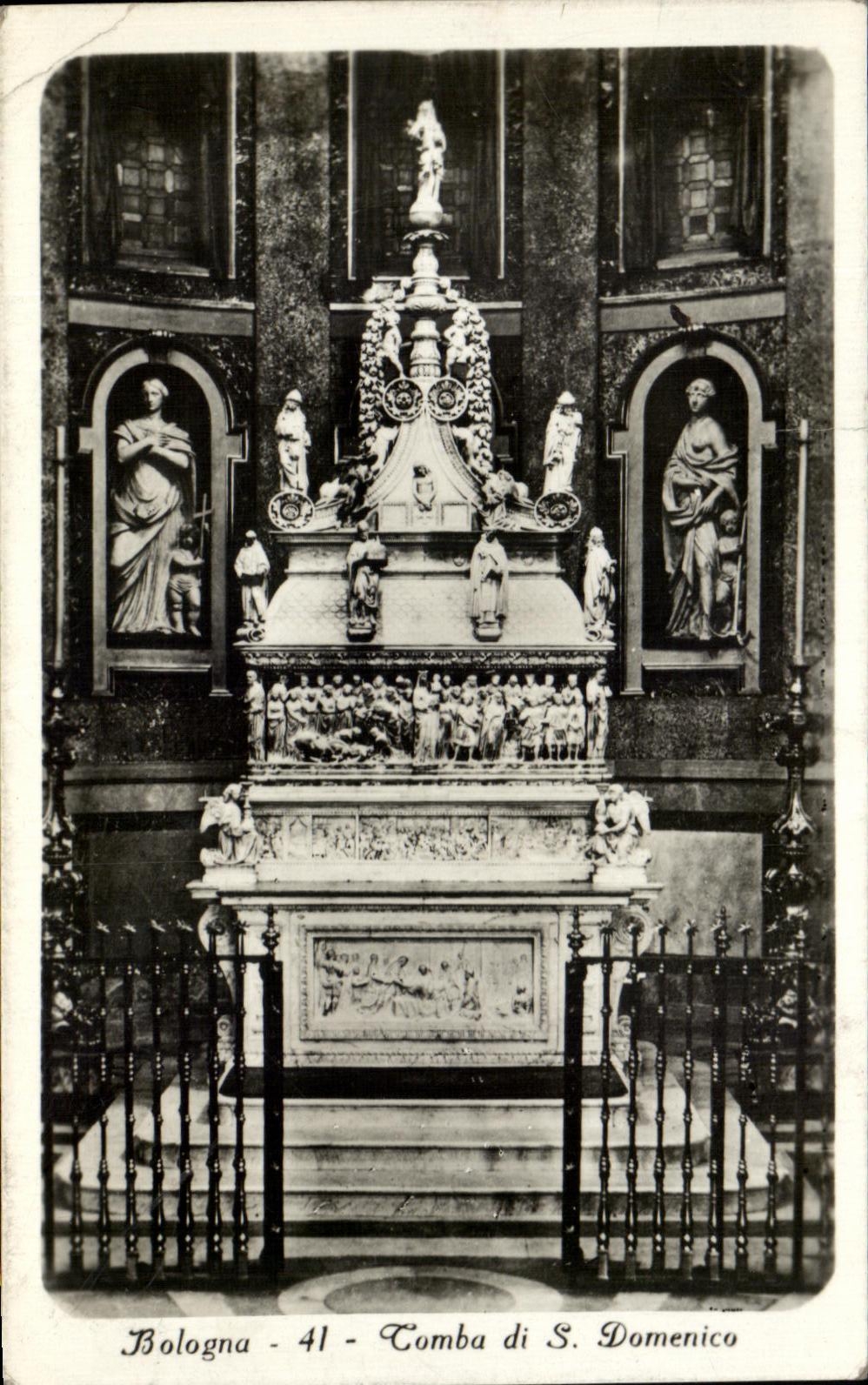 CPA Bologna Tomba di s Domenico
