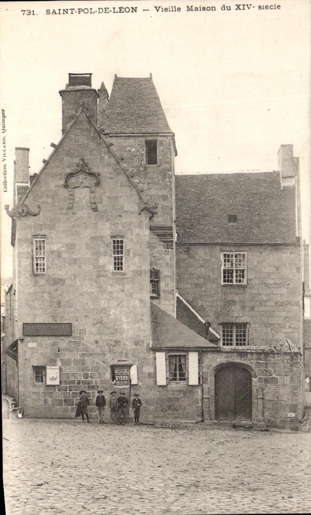 CPA Saint Pol de Leon Vielle Maison au 14eme Siecle