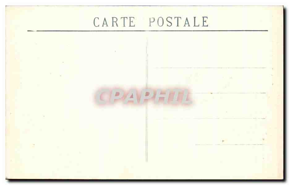 CPA Cantal Route Murat Salers Hotel du Col d'Eylac Leoty — Verso