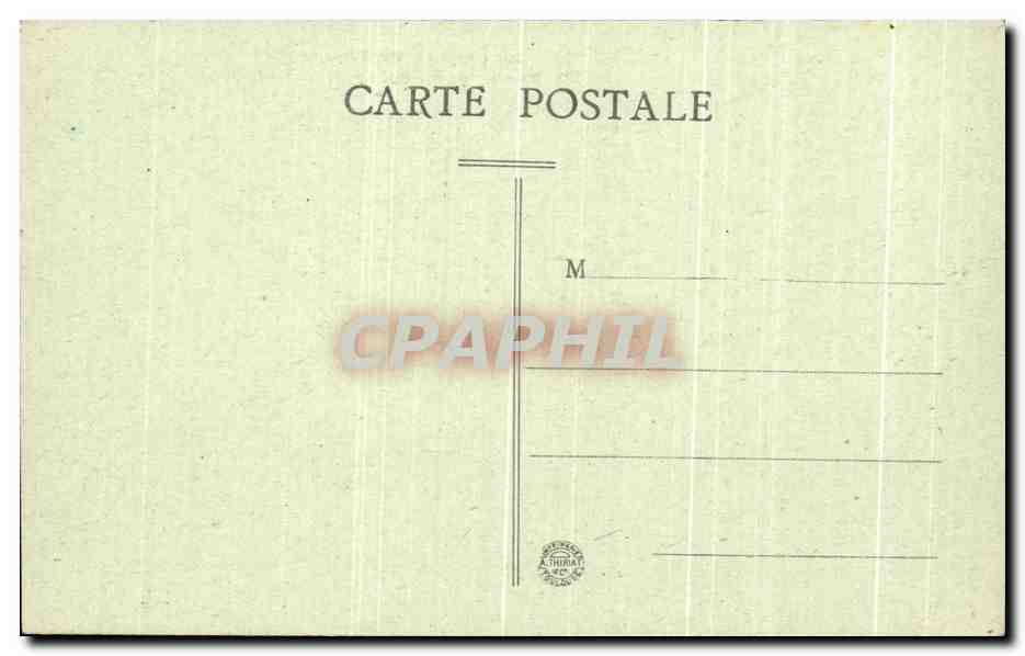CPA Le Cantal Pittoresque Vue Prise Du Col De Rombiere — Verso