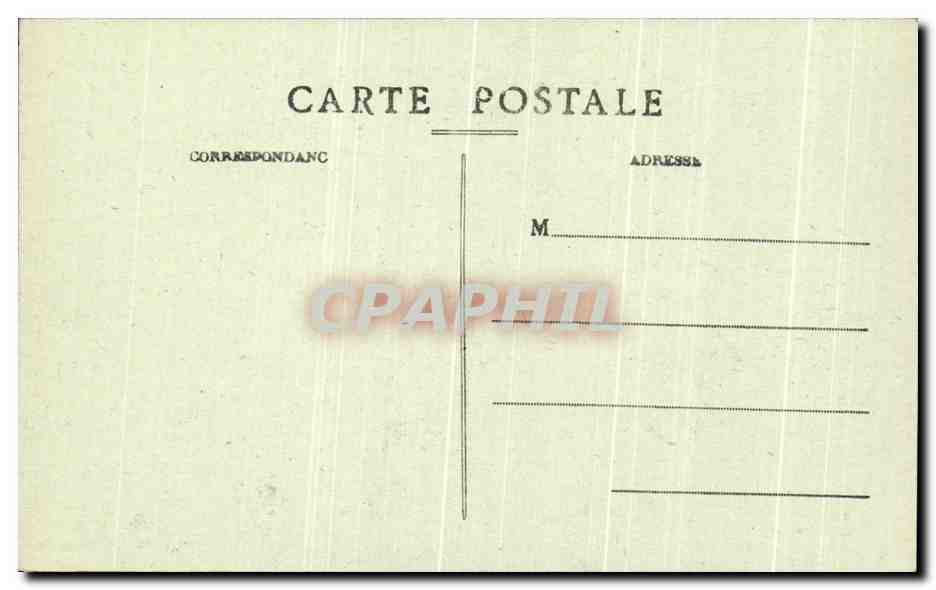 CPA Le Cantal Pittoresque Lac Des Bondes Pres Riom Es Montagnes Moutons  — Verso