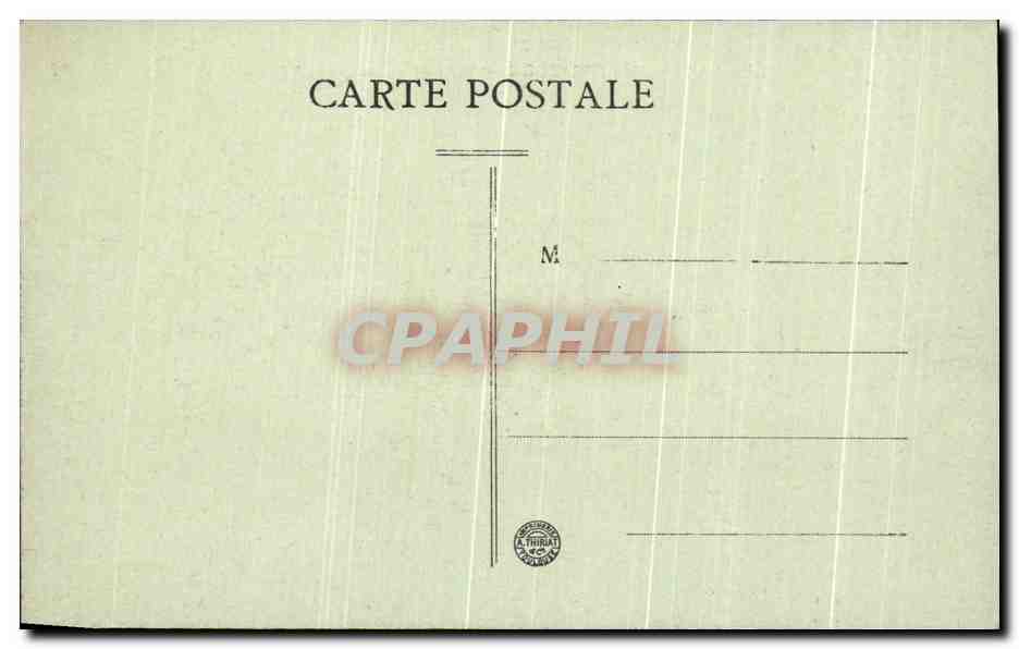 CPA Le Cantal Pittoresque St Amandin Vue Generale — Verso