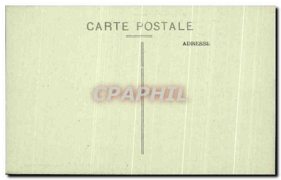 CPA Le Cantal Pittoresque riom Es Montagnes Avenue De La Gare — Rückseite