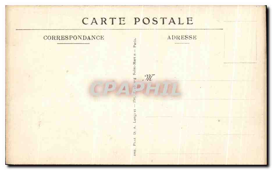 Arras — Guerre 1914 — Ce qui reste de la Pharmacie de la Gare — Charles Ledieu, Edit. Arras — Rückseite
