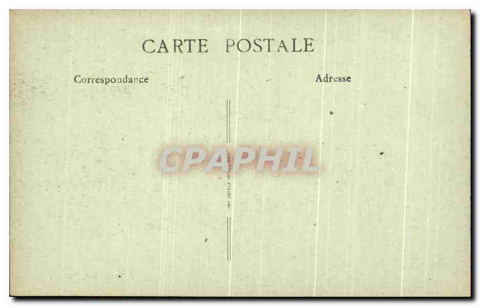 CPA Lens avant la guerre Les Grands Bureaux des Mines de Lens Militaria — Rückseite