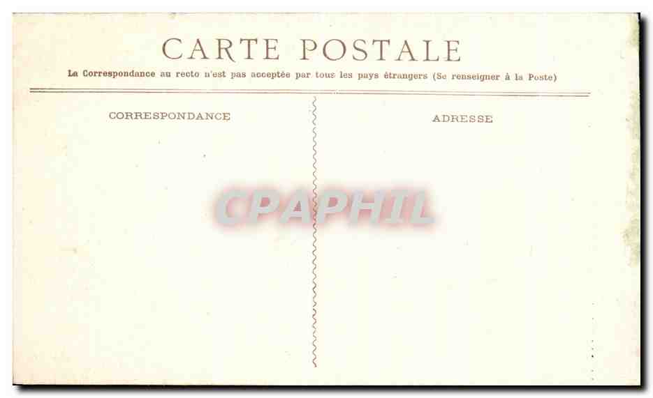 CPA Chemins De Fer De Etat Excursions En Vendee et au littoral — Verso