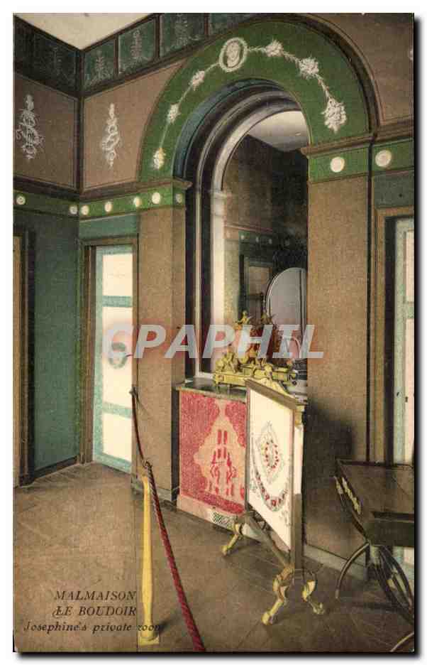 CPA Malmaison Le Boudoir Josephine 