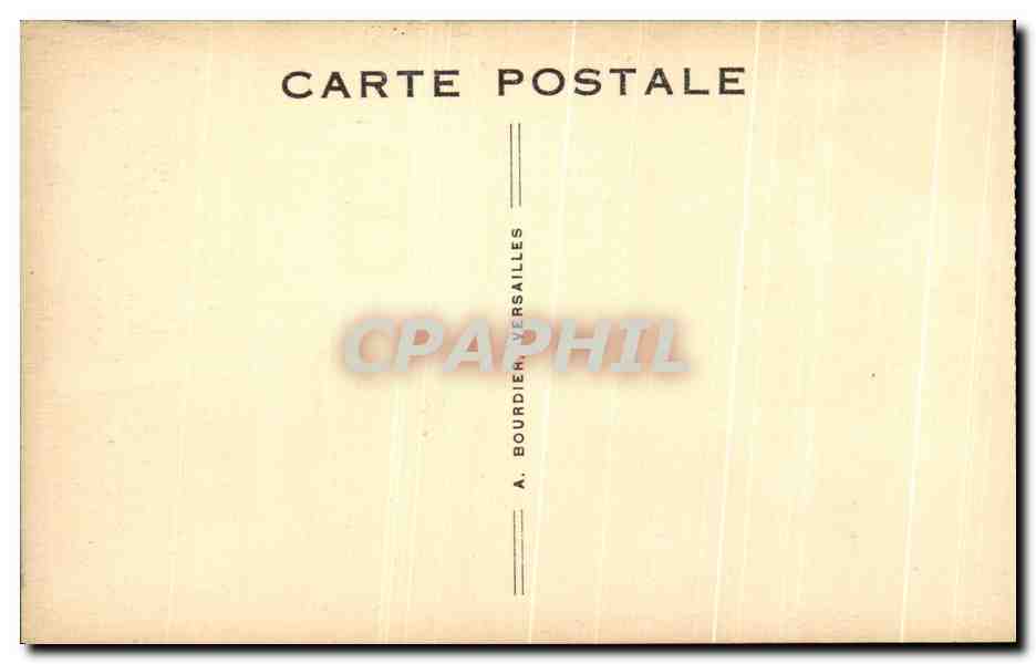 CPA Malmaison Le Boudoir Josephine  — Rückseite