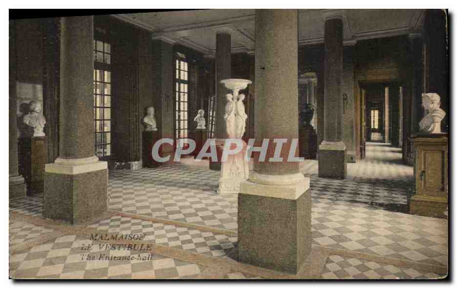 CPA Malmaison Le Vestibule