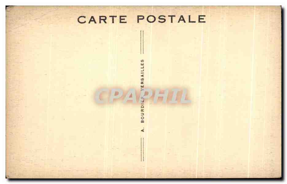 CPA Malmaison Salle A Manger — Rückseite