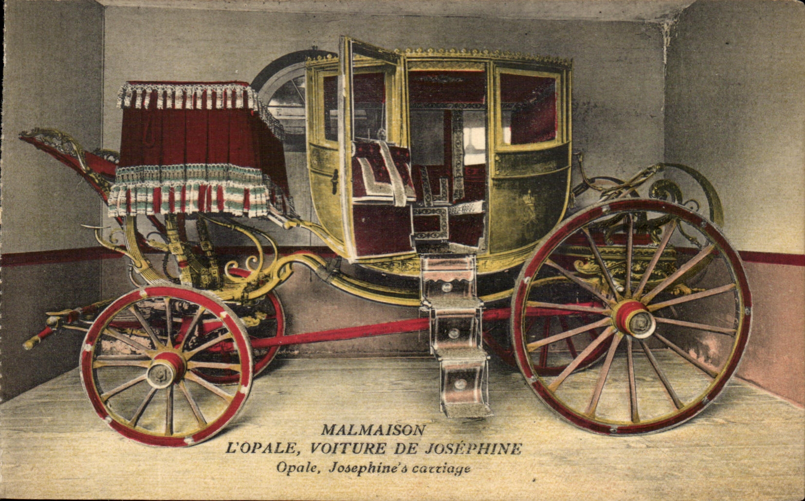 CPA Malmaison L'Opale Voiture De Josephine Opale