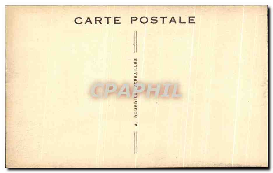 CPA Malmaison Chambre De Bonaparte aux Tuileries — Rückseite