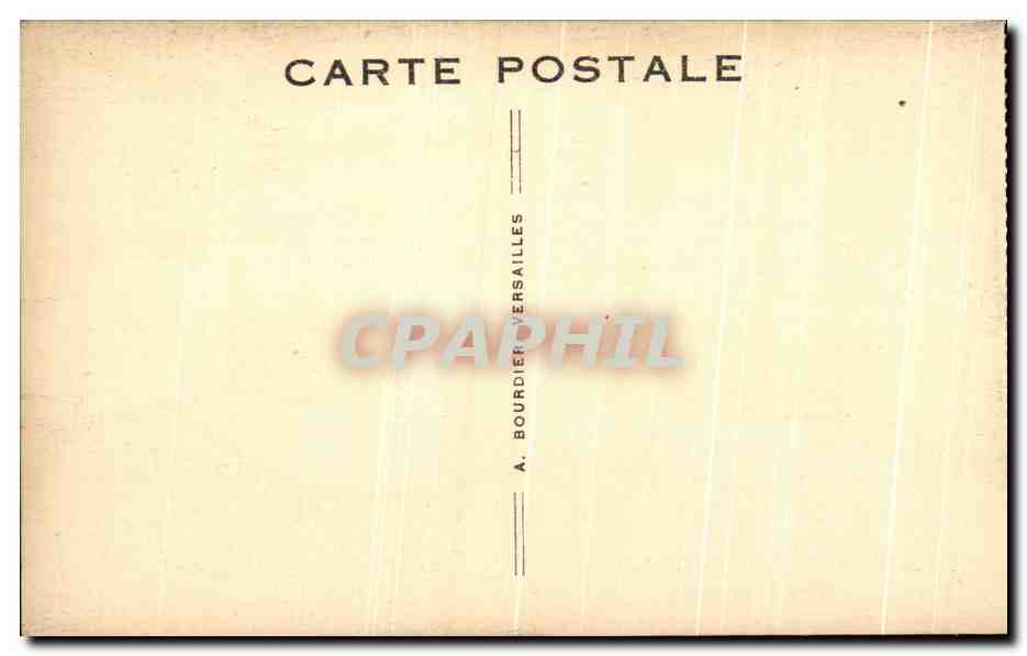 CPA Malmaison Meubles Souvenirs De La Reine Hortense — Rückseite