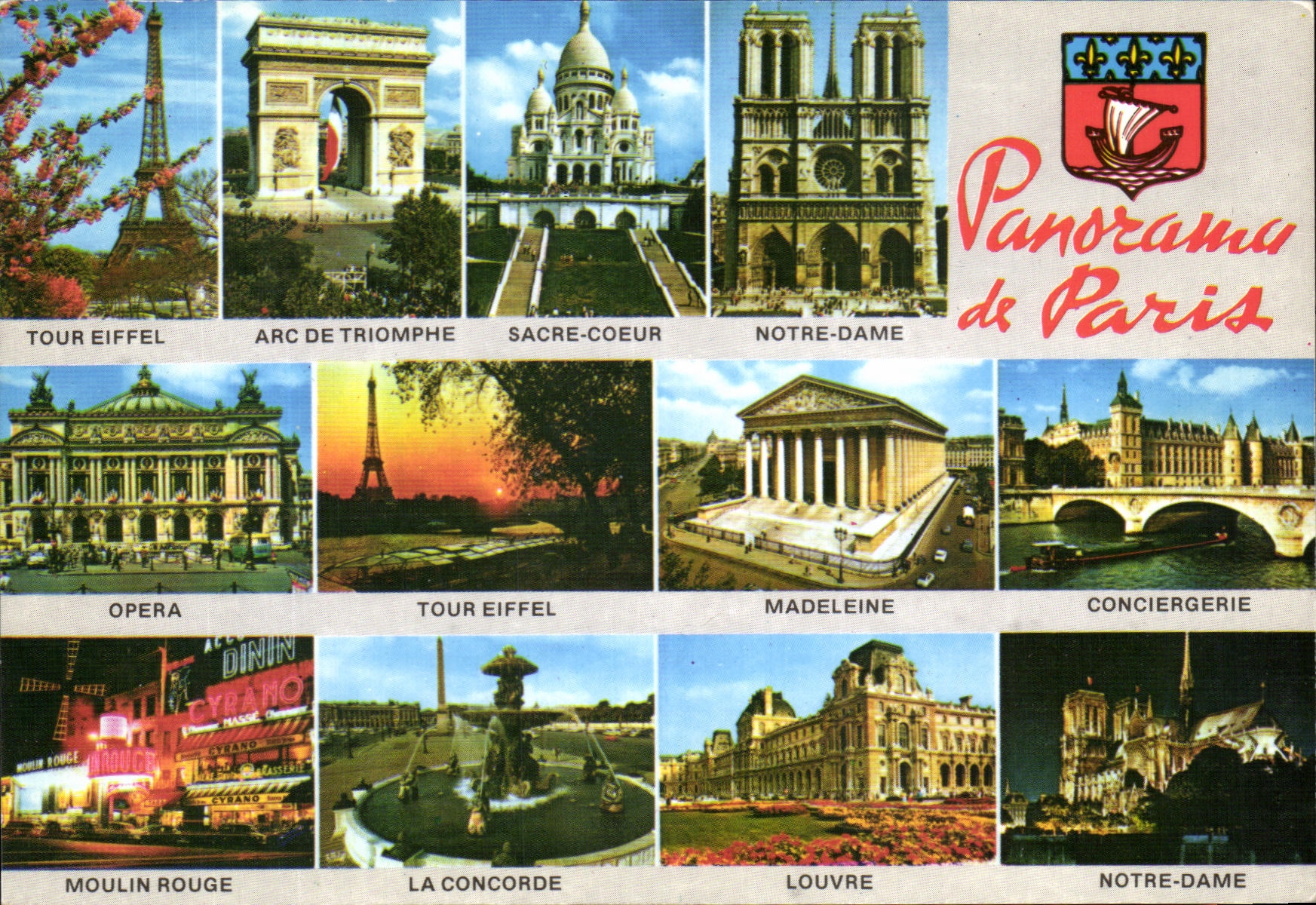 Panorama de Paris — Éditeur IRIS, n° 672