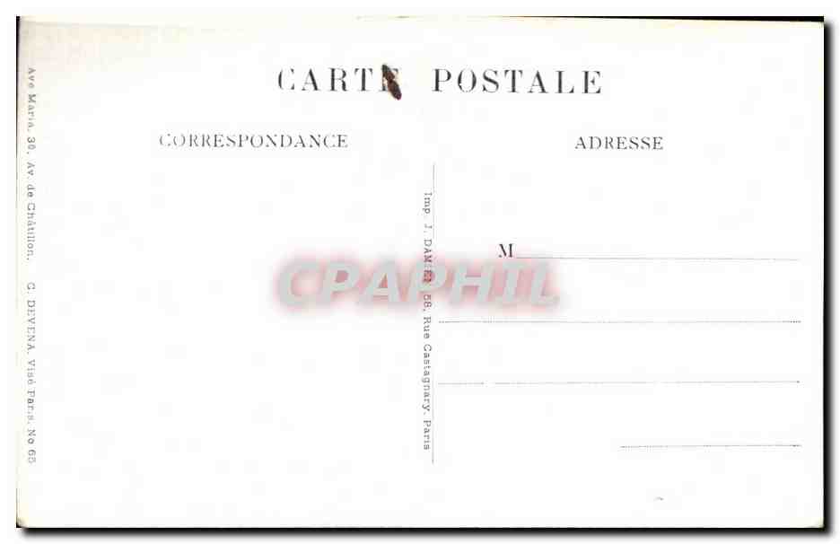 CPA Credo De France Aimez Vous Les uns les Autres Militaria  — Rückseite