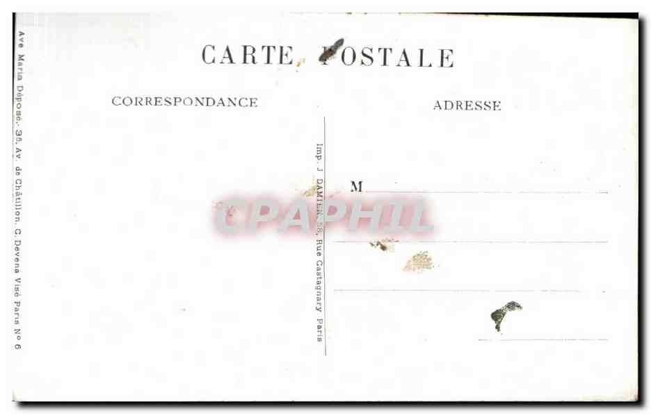 CPA Priere Du Soldat Avant la Bataille Ie vous salue Marie Militaria — Rückseite