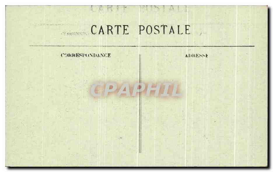 CPA Le Cantal Pittoresque Ruines du Chateau de Merdogne pres Neussargues — Verso