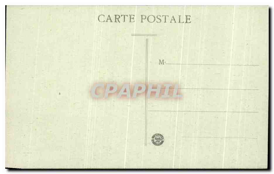 CPA Le Cantal Pittoresque Neussargues Chateau de Benoit — Verso