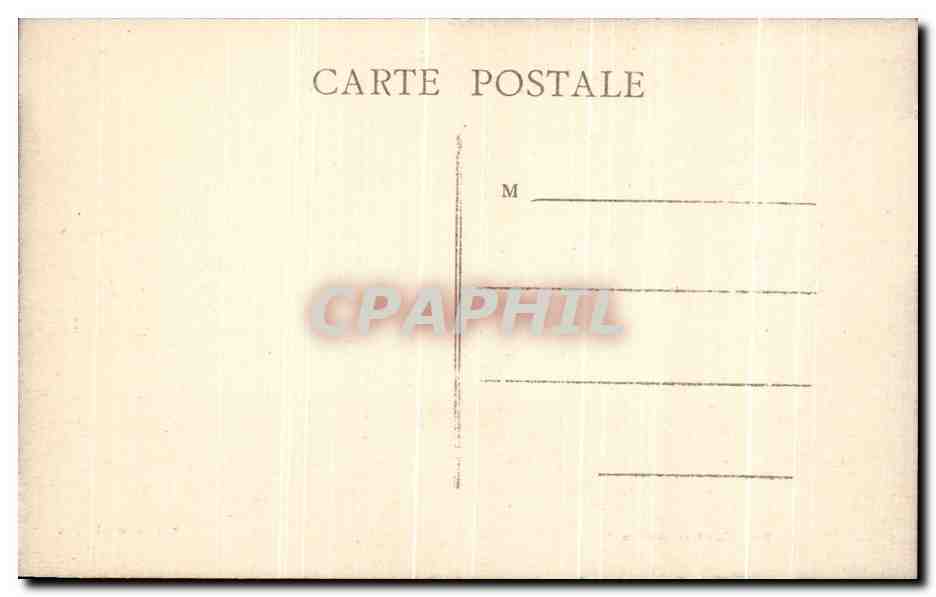 CPA Le Cantal Illustre Condat en Feniers place de la Fontaine — Rückseite