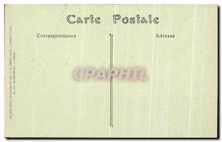 CPA Condat Route De Bort Pont Des Faux Monnayeurs — Verso