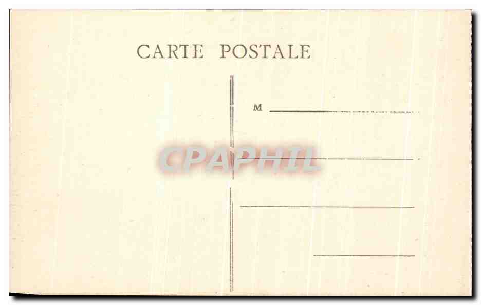 CPA Le Cantal Pittoresque Condat En Feniers Quartier Des Villas — Rückseite