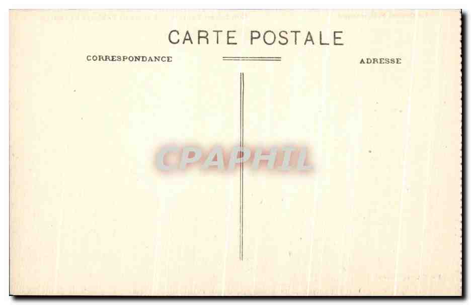 CPA Le Cantal Pittoresque Condat En Feniers Ruines De l'abbaye De Feniers — Rückseite