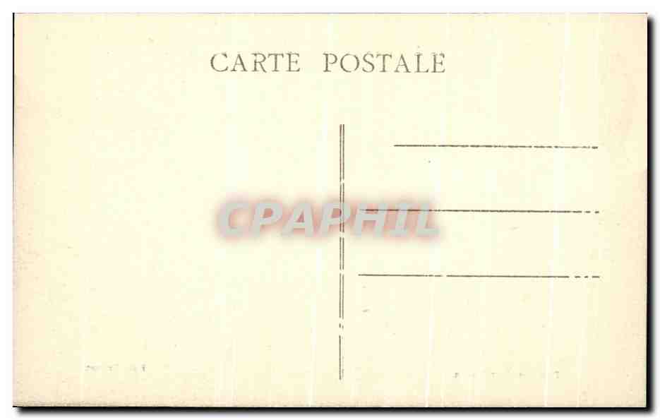 CPA Le Cantal Pittoresque CRuines De l'abbye De Feniers Pres De Condat — Rückseite