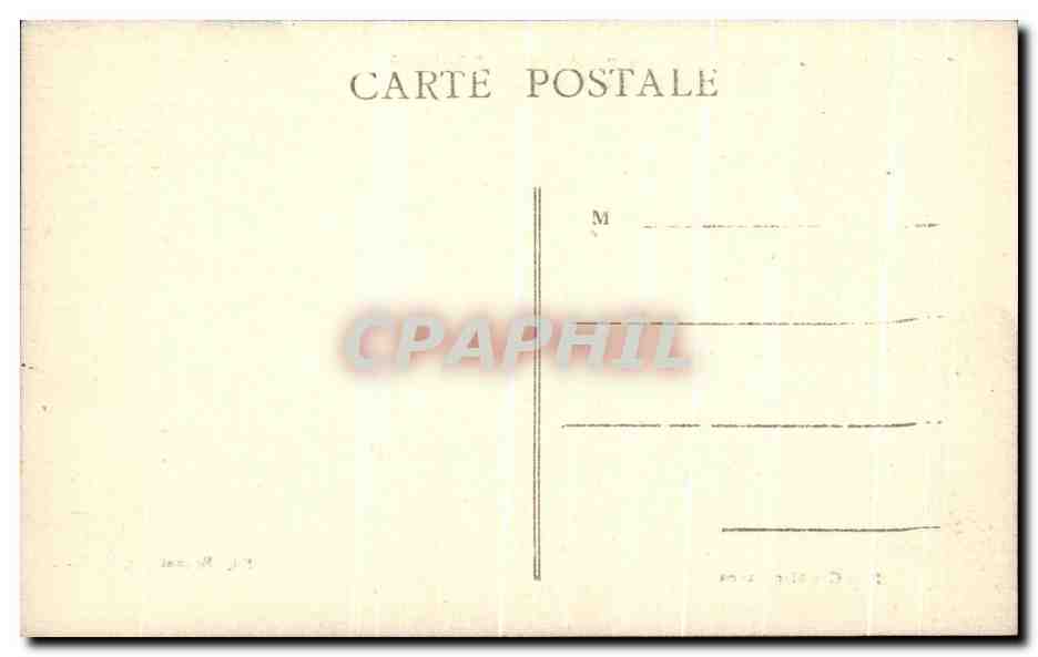 CPA Le Cantal Pittoresque CRuines De l'abbye De Feniers Pres De Condat — Rückseite
