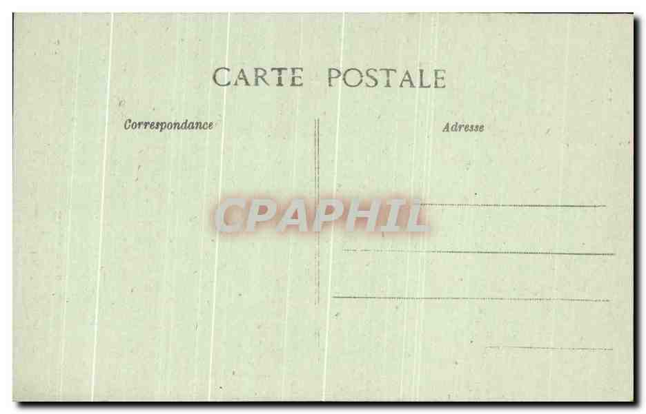 CPA Le Cantal Illustre Roche Des Faux Monnayeurs Route De Condat En Feniers A Bort — Rückseite