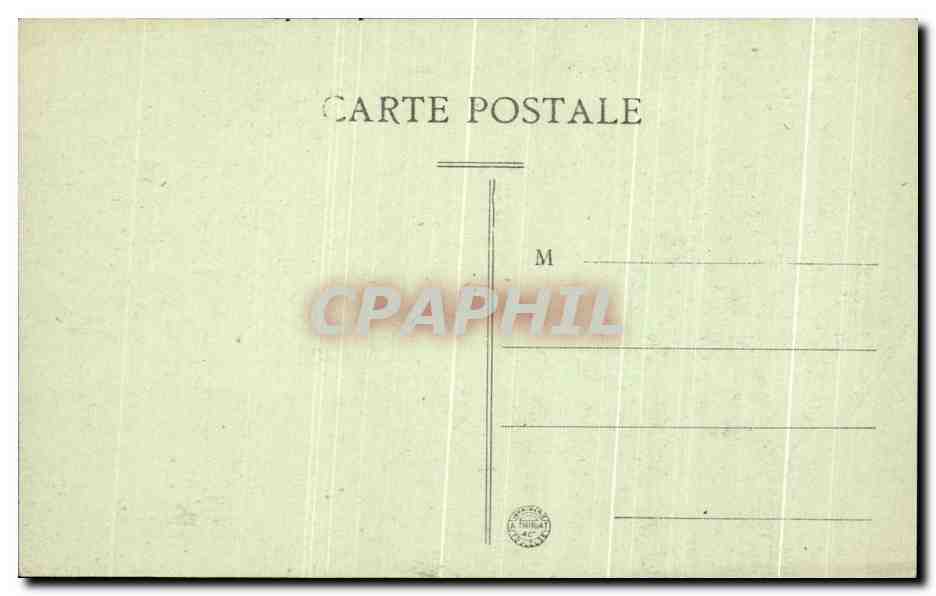CPA Le Cantal Pittoresque Rochers De Chamlieres A La Descente Du — Verso