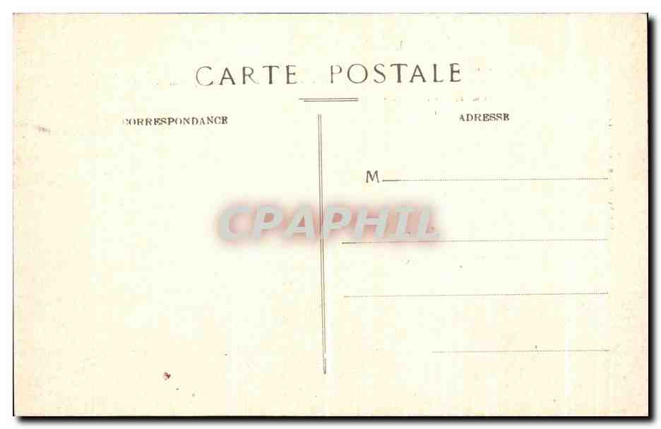 CPA Cantal Sommet Du Plomb Du Cantal  — Verso