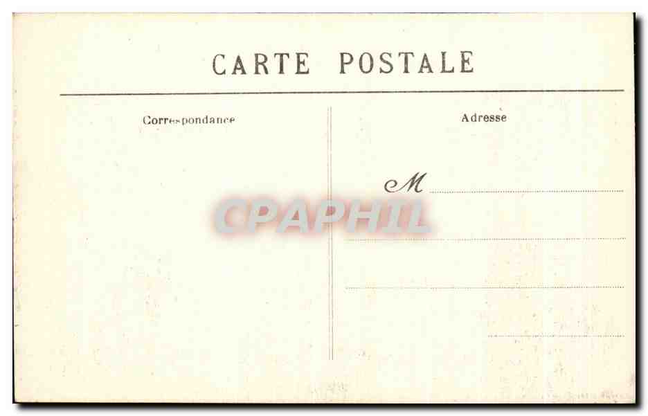 CPA Beaux Sites Du Cantal Le Chaos d'Alberoche — Verso