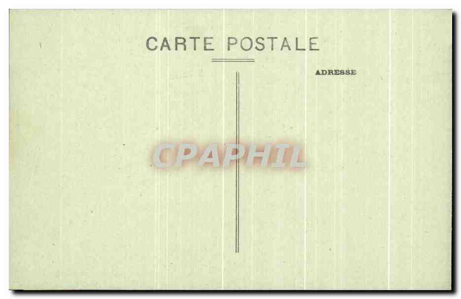 CPA Le Cantal Pittoresque Riom Es Montagnes Lac Du Roussillon Sur La Montagne Du Lac  — Verso