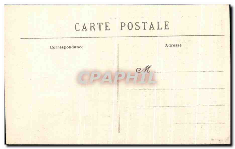 CPA Beaux Sites Du Cantal Lac Du Mont Belier Pres Saint Etienne De Chateau — Rückseite