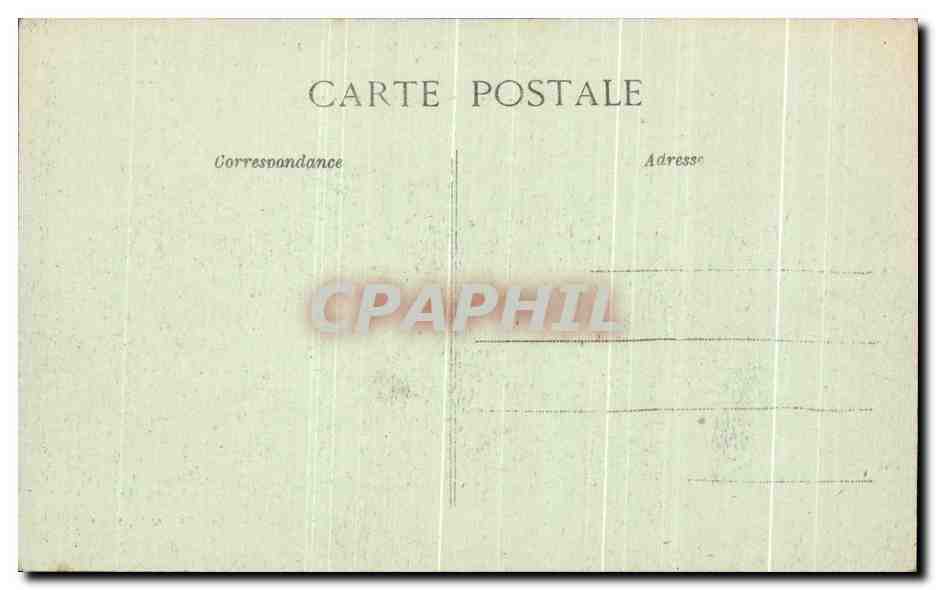 CPA Beaux Sites Du Cantal Riom Es Montagnes Dyke Basaltique De Chateauneuf — Verso